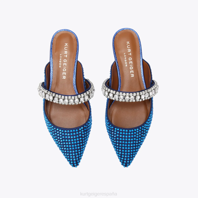 Kurt Geiger mujer cristales principescos de londres 2LPR684 | calzados azul oscuro
